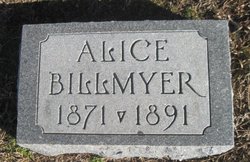 Alice Susan Billmyer 