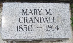 Mary Mahala <I>Spainhoward</I> Crandall 