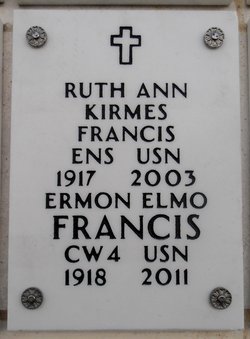 Ruth Ann <I>Kirmes</I> Francis 