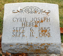 Cyril Joseph Hebert 