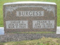 Sarah Susan <I>Anthony</I> Burgess 