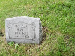 Matilda A. <I>Russell</I> Broadbent 
