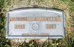 Irene Jeanette <I>Olson</I> Cutts 