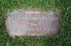 Venita Gloria “Nita” Duclos 