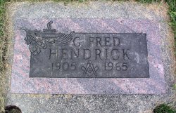 George Fred Hendrick 