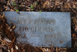 Alice <I>Carter</I> Fitzgerald 