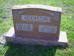 Thadeus H “Thad” Addison 