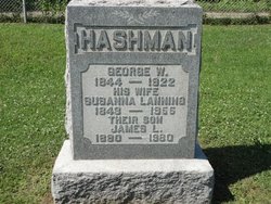 Susanna “Susan” <I>Lanning</I> Hashman 
