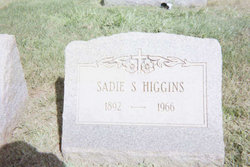 Sarah Stewart “Sadie” <I>Hennings</I> Higgins 
