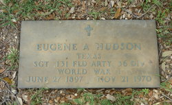 Sgt Eugene Arthur Hudson 
