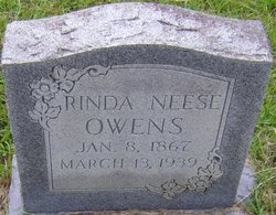 Rachel Rinda <I>Neese</I> Owens 