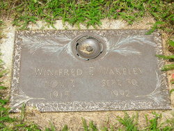 Winifred F. <I>Kanable</I> Wakeley 
