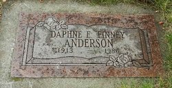 Daphne E <I>Finney</I> Anderson 