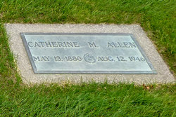 Catherine M <I>Miller</I> Allen 