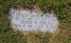 Lucille <I>Jackson</I> Cowley 