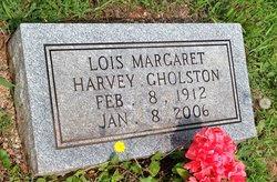 Lois Margaret <I>Harvey</I> Gholston 
