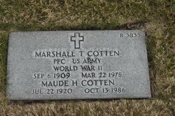 Marshall Troy Cotten 
