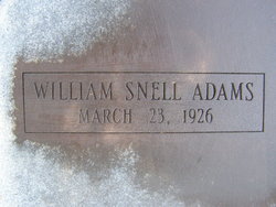 William Snell Adams 