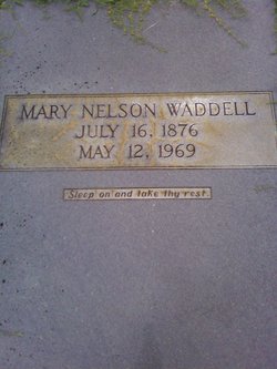 Mary <I>Nelson</I> Waddell 