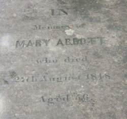Mary Winget <I>Wright</I> Abbott 