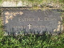 Esther A <I>Kelm</I> Dehn 