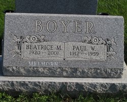 Beatrice May <I>Sterner</I> Boyer-Melhorn 