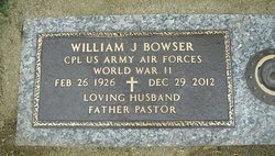William Joseph Bowser 
