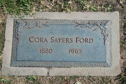 Cora Winifred <I>Sayers</I> Ford 
