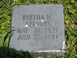 Bertha M Blevins 