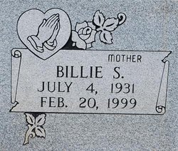 Billie Sue <I>Burkett</I> Alley 