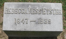 Rebecca <I>Ness</I> Eyster 
