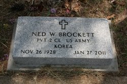 Pvt Ned W Brockett 