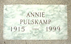 Annie <I>Wolfe</I> Pulskamp 