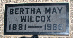 Bertha May <I>Baker</I> Wilcox 