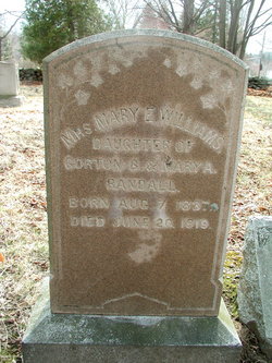 Mary E. <I>Randall</I> Williams 