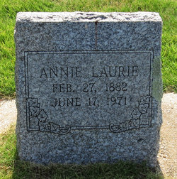 Annie Jane <I>O'Hare</I> Laurie 