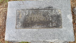 Vera <I>Townes</I> Arendale 