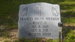 Frances Helen <I>Freeman</I> Benfield 