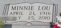 Minnie Lou <I>Dowdy</I> Jennings 