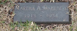 Martha Anne <I>Easton</I> Dahlberg 