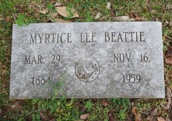Myrtice <I>Lee</I> Beattie 