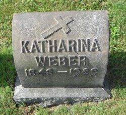 Katharina <I>Fey</I> Weber 