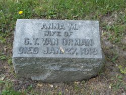 Anna Maria <I>Hart</I> Van Orman 
