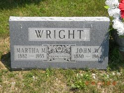 Martha Maude <I>Williams</I> Wright 