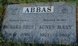 Agnes Mary <I>Lilyerd</I> Abbas 