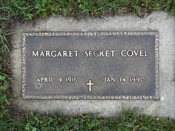 Margaret Segret “Maggie” <I>Bradburn</I> Moe Covel 