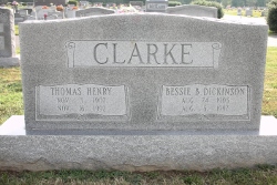 Bessie B. <I>Dickinson</I> Clarke 
