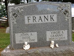 Virgie I. “Granny” <I>Martyn</I> Frank 