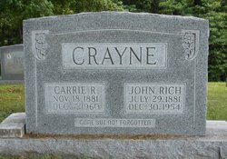 Carrie <I>Rolston</I> Crayne 