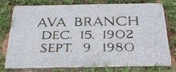 Ava <I>Browning</I> Branch 